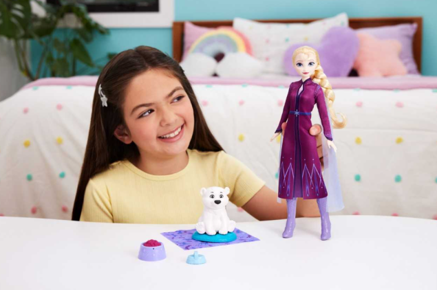 Набір Ельза з білосніжним ведмежам із Disney «Крижане серце»