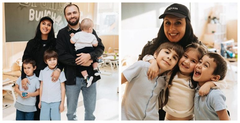 Джамала з чоловіком і синами