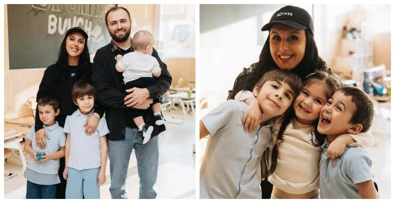 Джамала з чоловіком і синами