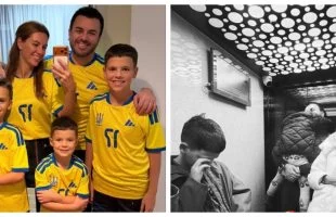 Зіркові родини в укриттях: стало відомо, хто саме провів ніч у підвалах (ФОТО)