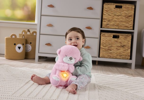 М’яка іграшка «Казкові сни рожевого видреняти» Fisher-Price