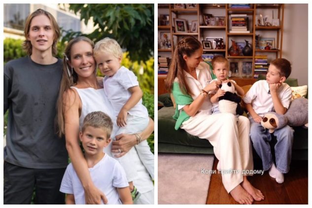 Катя Осадча та її сини