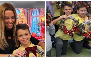Христина Решетнік показала майстер-клас з елітної школи сина
