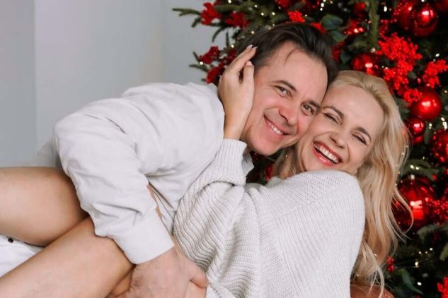 Лілія Ребрик та її чоловік