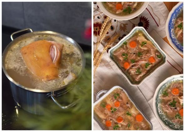 холодець з півнем рецепт