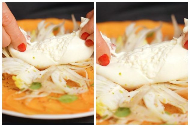 карпачо з хурмою