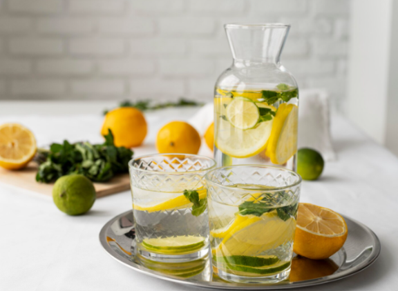 Вода з лимоном