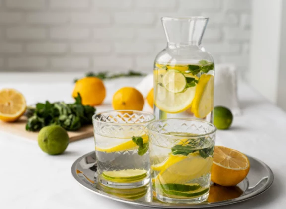 Вода з лимоном