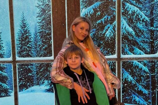 Любава Грєшнова та її син