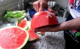 Как правильно резать арбуз