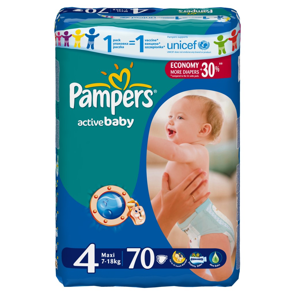 Pampers помогает победить столбняк