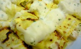 Экзотика на выходных: каннелони из лука-порея