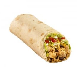 Вкусный полдник: буррито с куриной грудкой