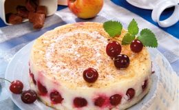 Чизкейк с вишней: простой и вкусный рецепт